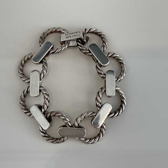 TIFFANY & CO STERLING SILVER BRACELET - Picture 10 of 16